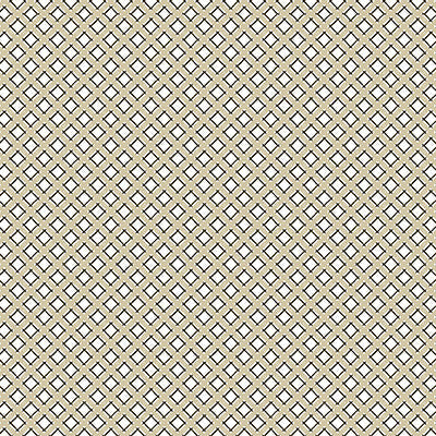 Gaston Y Daniela Fabric Trellis Beige/Negro