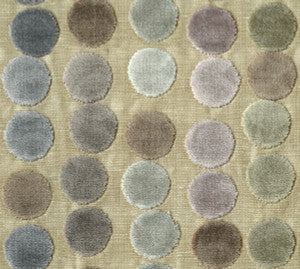 Lee Jofa Modern Fabric Avery Dots Mauve/Taupe