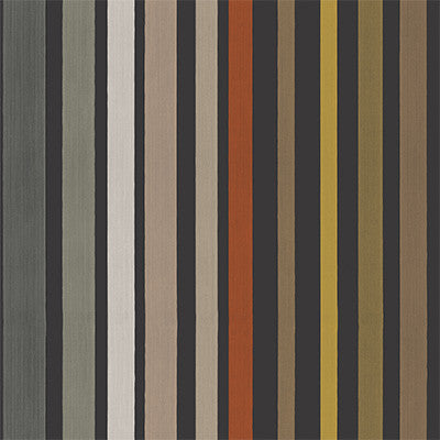 Cole & Son Wallpaper Carousel Stripe Charcoal