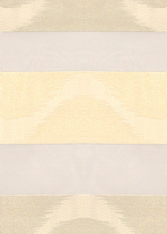 Groundworks Fabric Ikat Wave Sheer Pearl