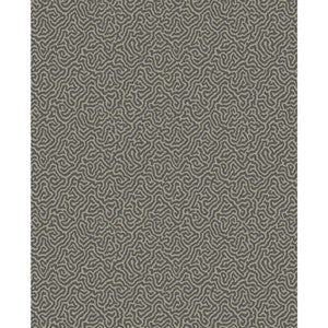 Cole & Son Wallpaper Vermicelli Black & Linen