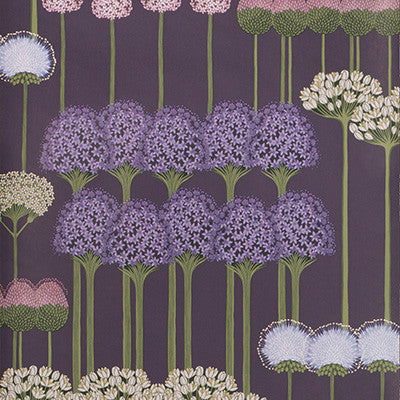 Cole & Son Wallpaper Allium Mulb/Heather/Violet