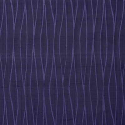 Groundworks Fabric Waves Deep Purple