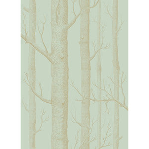 Cole & Son Wallpaper Woods Green/Gold