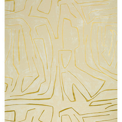 Groundworks Wallpaper Graffito Ivory/Gold