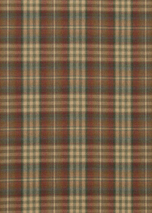 Mulberry Fabric Nevis Red/Green