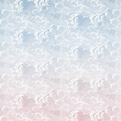 Cole & Son Wallpaper Nuvole Al Tramonto Dusk/Pink