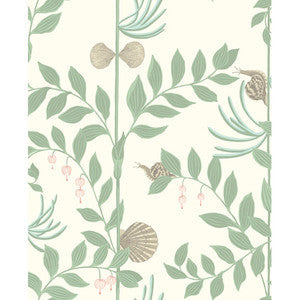 Cole & Son Wallpaper Secret Garden Soft Green