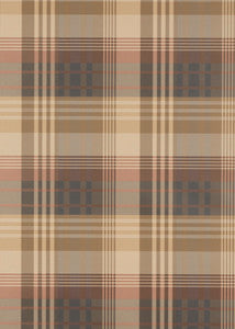 Mulberry Wallpaper Ancient Tartan Red/Charcoal