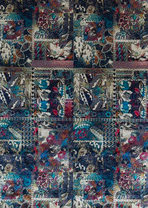 G P & J Baker Fabric Barcelona Indigo