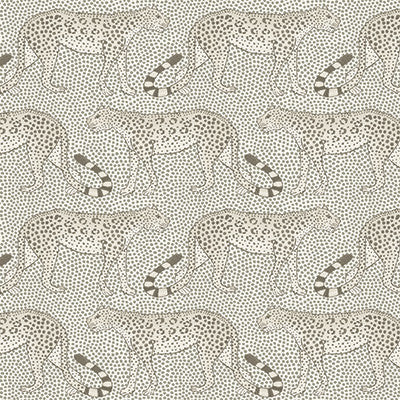 Cole & Son Wallpaper Leopard Walk Black & White