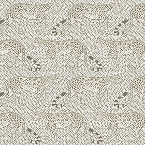 Cole & Son Wallpaper Leopard Walk Black & White