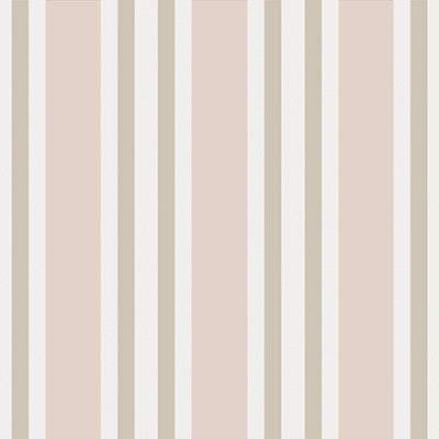 Cole & Son Wallpaper Polo Stripe Soft Pink