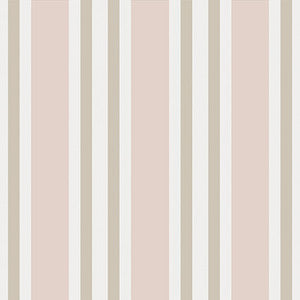 Cole & Son Wallpaper Polo Stripe Soft Pink
