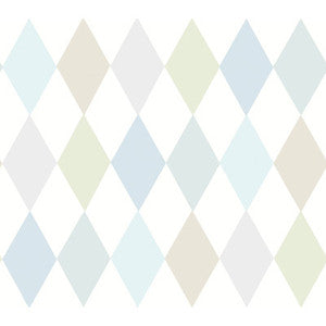 Cole & Son Wallpaper Punchinello Soft Blue