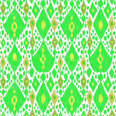 Gaston Y Daniela Fabric Ikat Verde