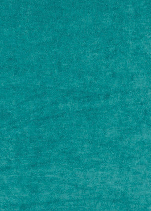 G P & J Baker Fabric Vintage Velvet Peacock
