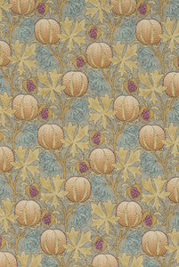 G P & J Baker Fabric Pumpkins Teal