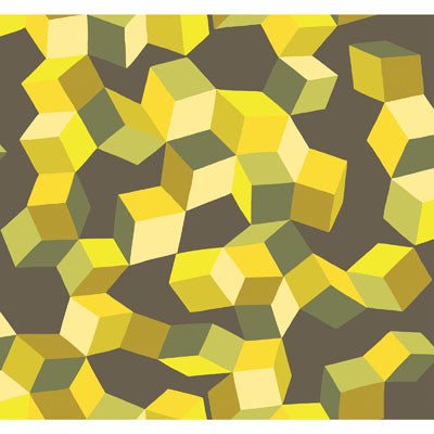 Cole & Son Wallpaper Puzzle Yellow And Black