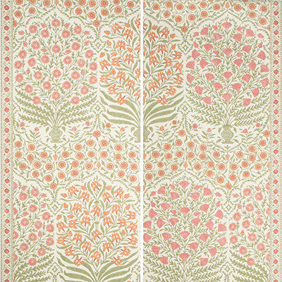 Lee Jofa Wallpaper Sameera Paper Spice/Berry