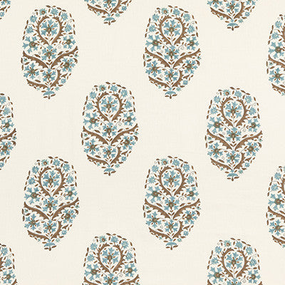 G P & J Baker Fabric Aydon Teal