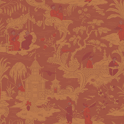Cole & Son Wallpaper Chinese Toile Red