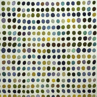 Lee Jofa Modern Fabric Twister Print Blue/Leaf