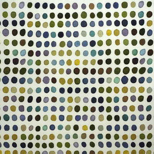 Lee Jofa Modern Fabric Twister Print Blue/Leaf