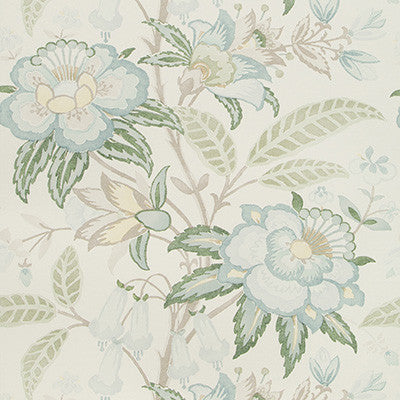 Lee Jofa Wallpaper Davenport Paper Sea Mist