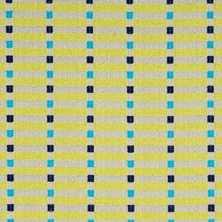 Baker Lifestyle Fabric Tretten Turquoise/Lime/Indigo