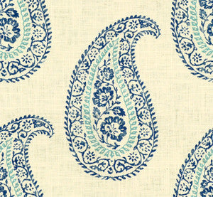 Baker Lifestyle Fabric Madira Azure/Aqua
