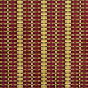Groundworks Fabric Striscia Velvet Ruby