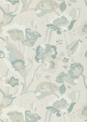G P & J Baker Wallpaper California Soft Blue