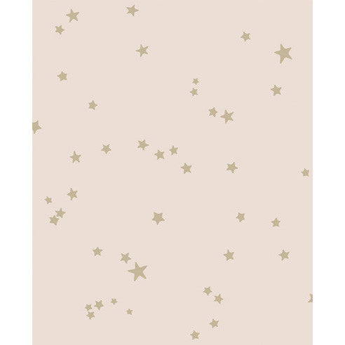 Cole & Son Wallpaper Stars Pink & Gold