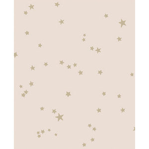 Cole & Son Wallpaper Stars Pink & Gold