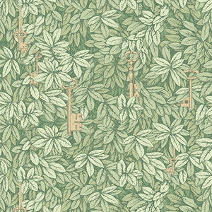Cole & Son Wallpaper Chiavi Segrete Olive