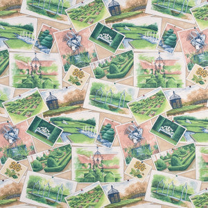 Baker Lifestyle Fabric Opera Postcards Honey/Multi