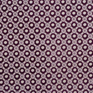 Groundworks Fabric Pearl Taupe/Aubergine