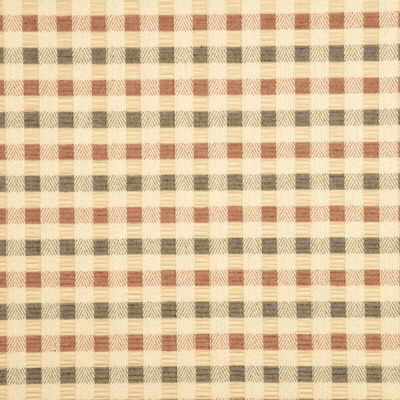 Baker Lifestyle Fabric Wave Pleat Navy/Red