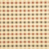 Baker Lifestyle Fabric Wave Pleat Navy/Red