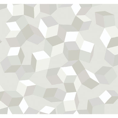Cole & Son Wallpaper Puzzle White On White