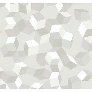 Cole & Son Wallpaper Puzzle White On White