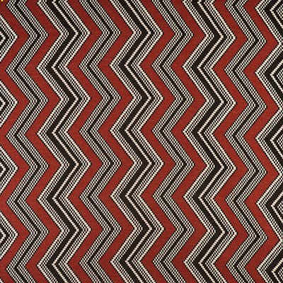 Gaston Y Daniela Fabric Zig Zag Rojo