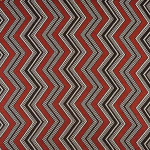 Gaston Y Daniela Fabric Zig Zag Rojo