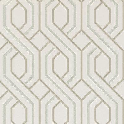 G P & J Baker Wallpaper Parterre Soft Blue