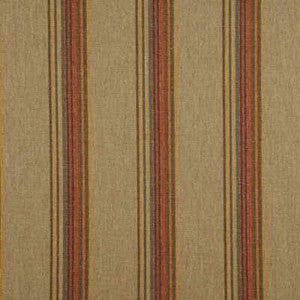 Mulberry Fabric Twelve Bar Stripe Sage/Sand/Wine