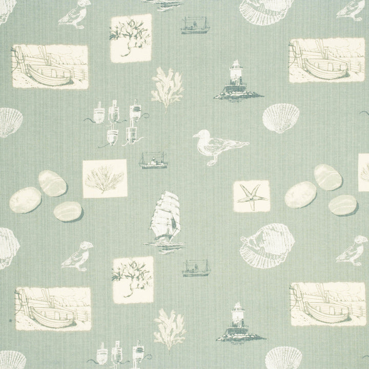 Baker Lifestyle Fabric Sennen Pale Aqua