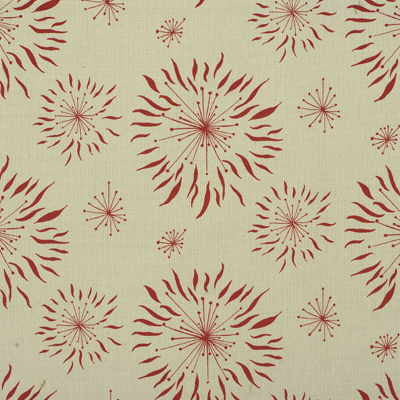 Lee Jofa Modern Fabric Dandelion Cream/Red