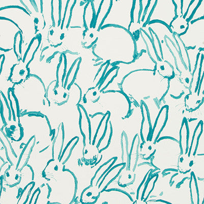 Lee Jofa Modern Wallpaper Hutch Turquoise