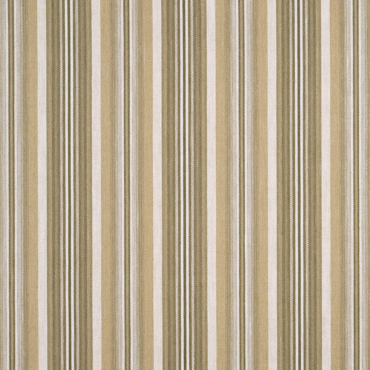 G P & J Baker Fabric Melora Stripe Linen/Taupe